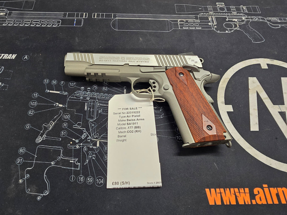 Second Hand Swiss Arms 1911 .177 (BB)