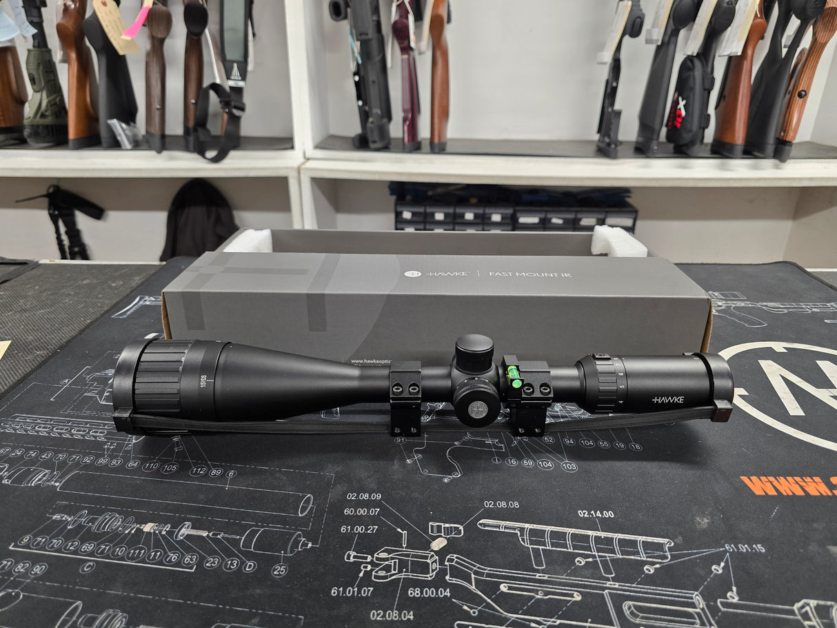 Second Hand Hawke Fast Mount 4-16x50 AO IR