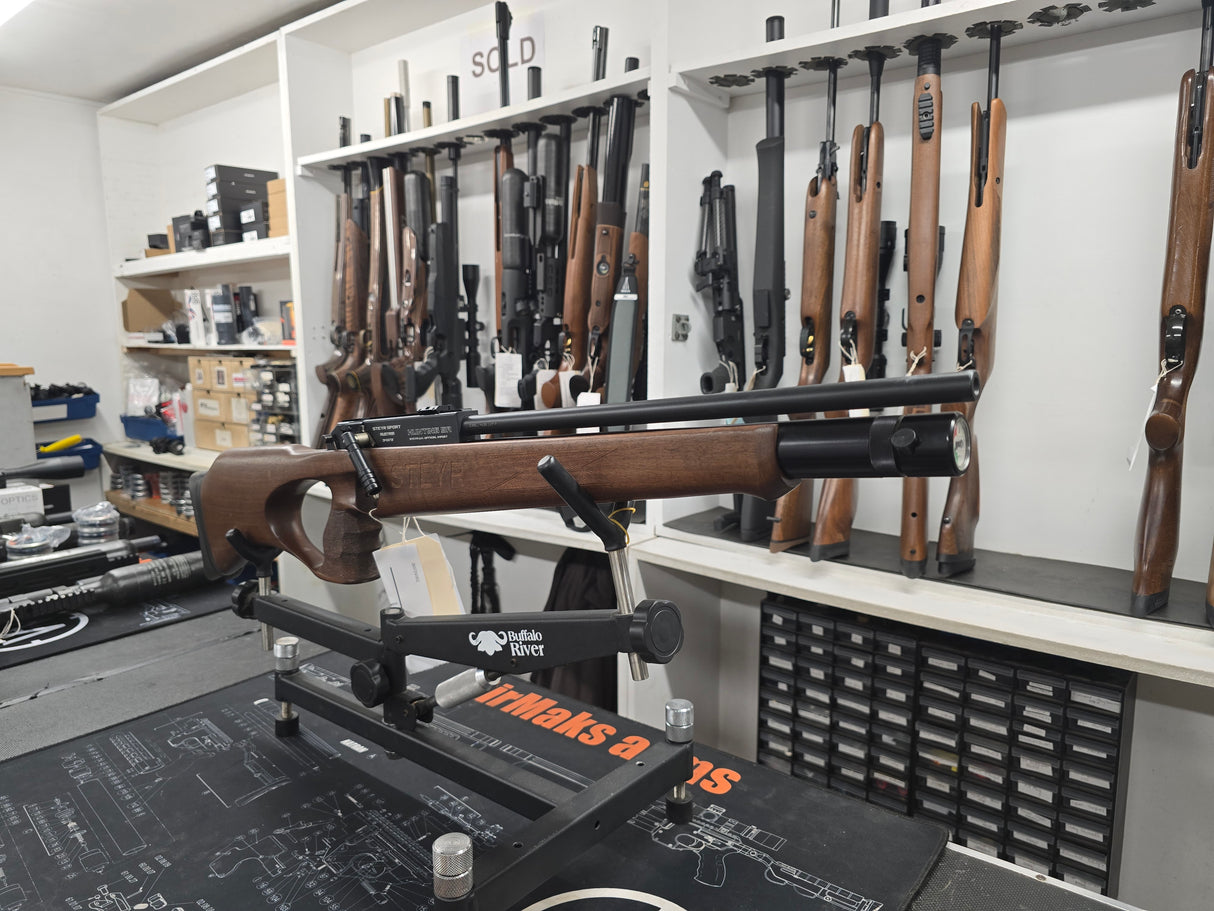 Second Hand Steyr Hunting 5a Scout Self Indexing .177