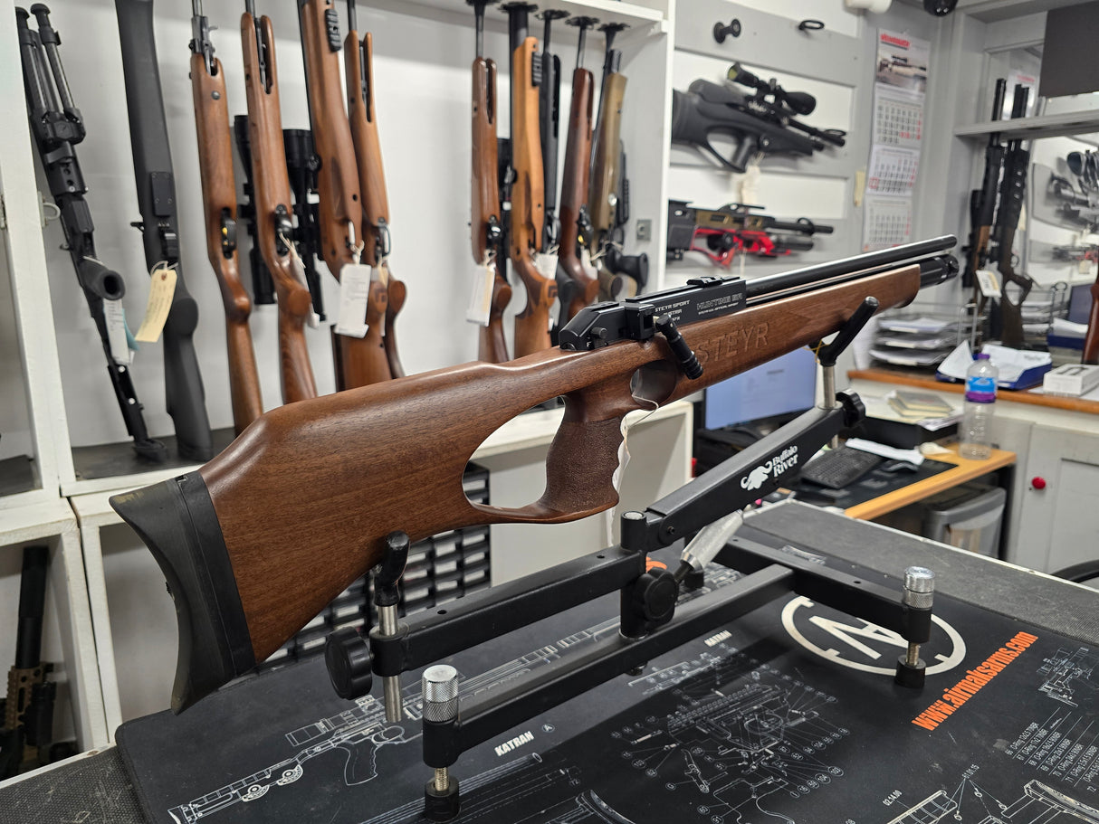 Second Hand Steyr Hunting 5a Scout Self Indexing .177