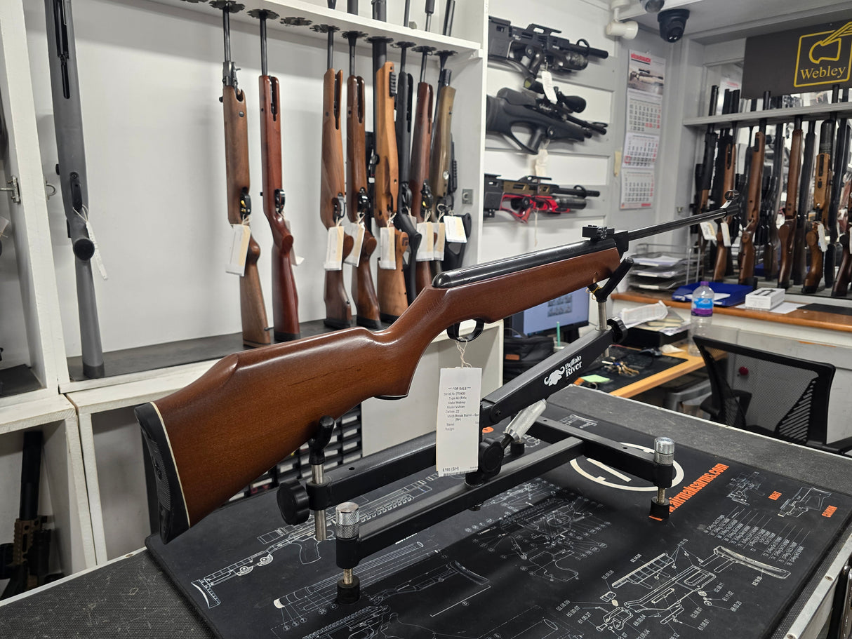 Second hand Webley Vulcan .22