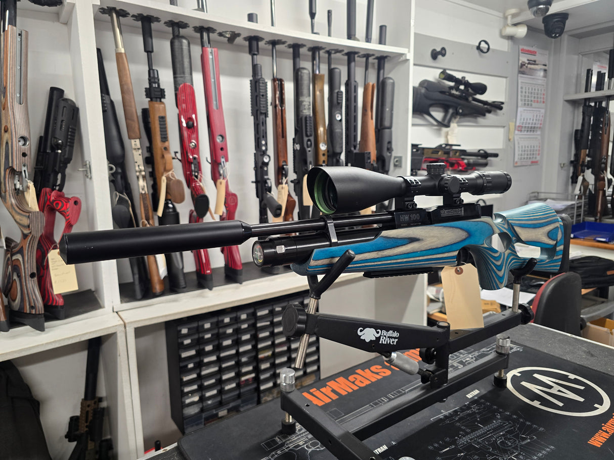 Second Hand Weihrauch HW100K Laminate custom stock .177