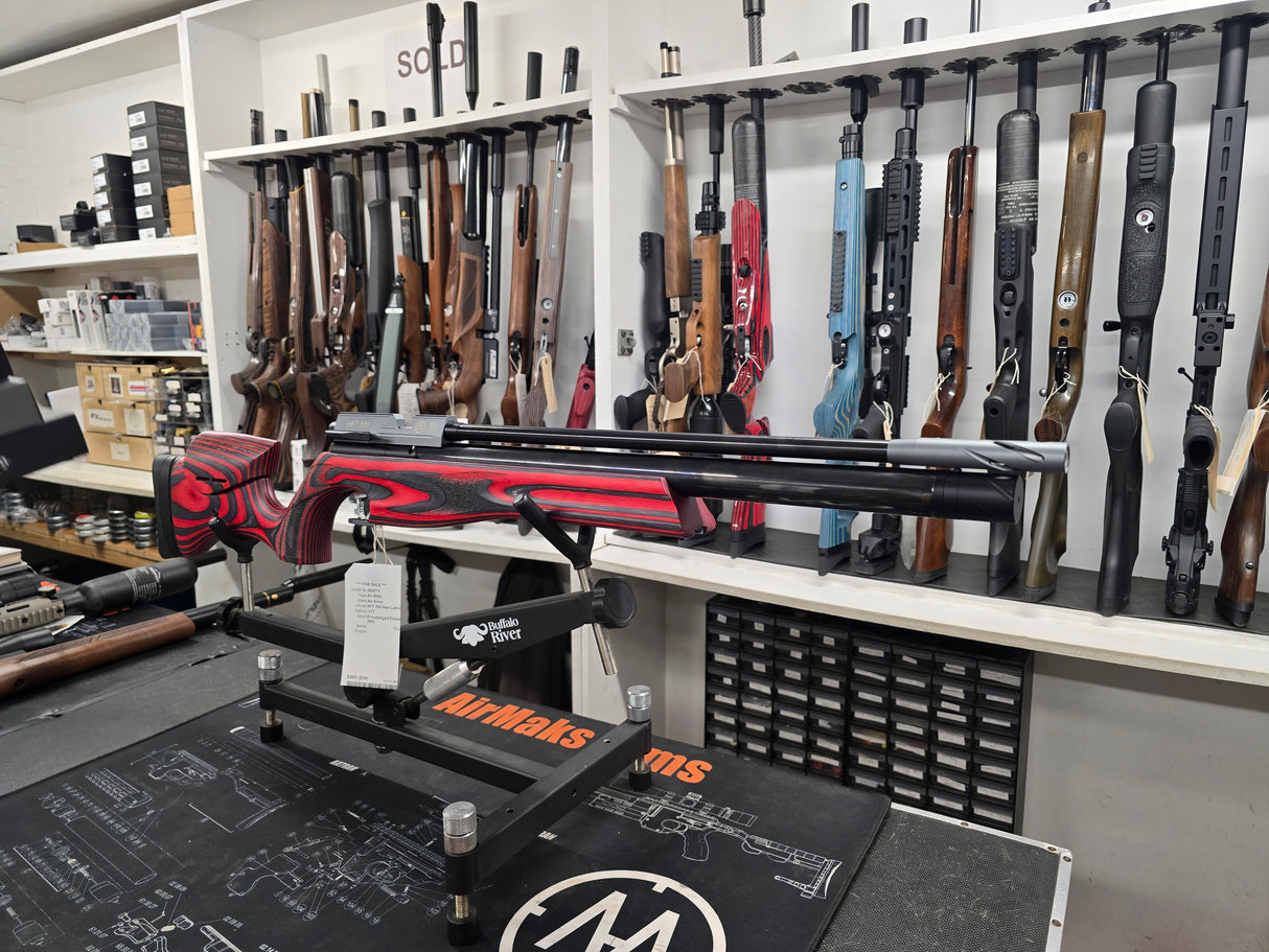 Second Hand Air Arms HFT 500 red laminate .177