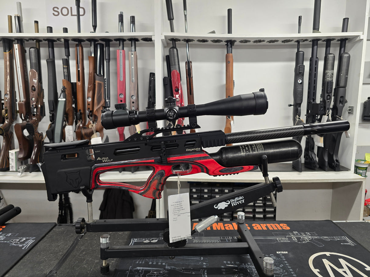 Second Hand Daystate Alpha Wolf Red Laminate .177