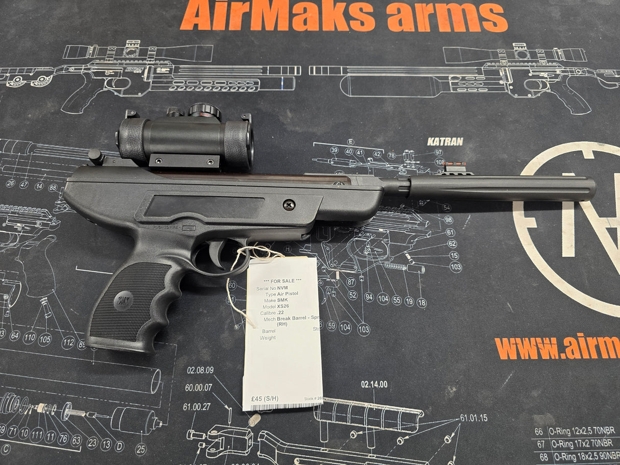 Second hand SMK XS26 .22