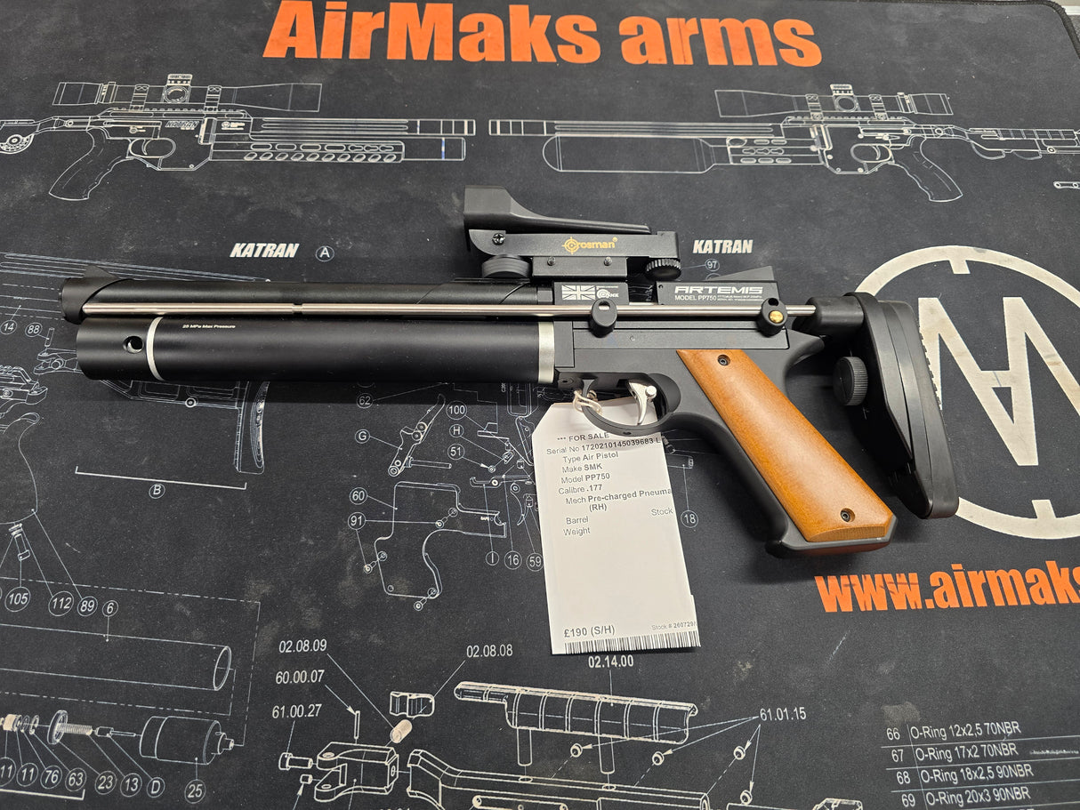 Second hand SMK PP750 .177
