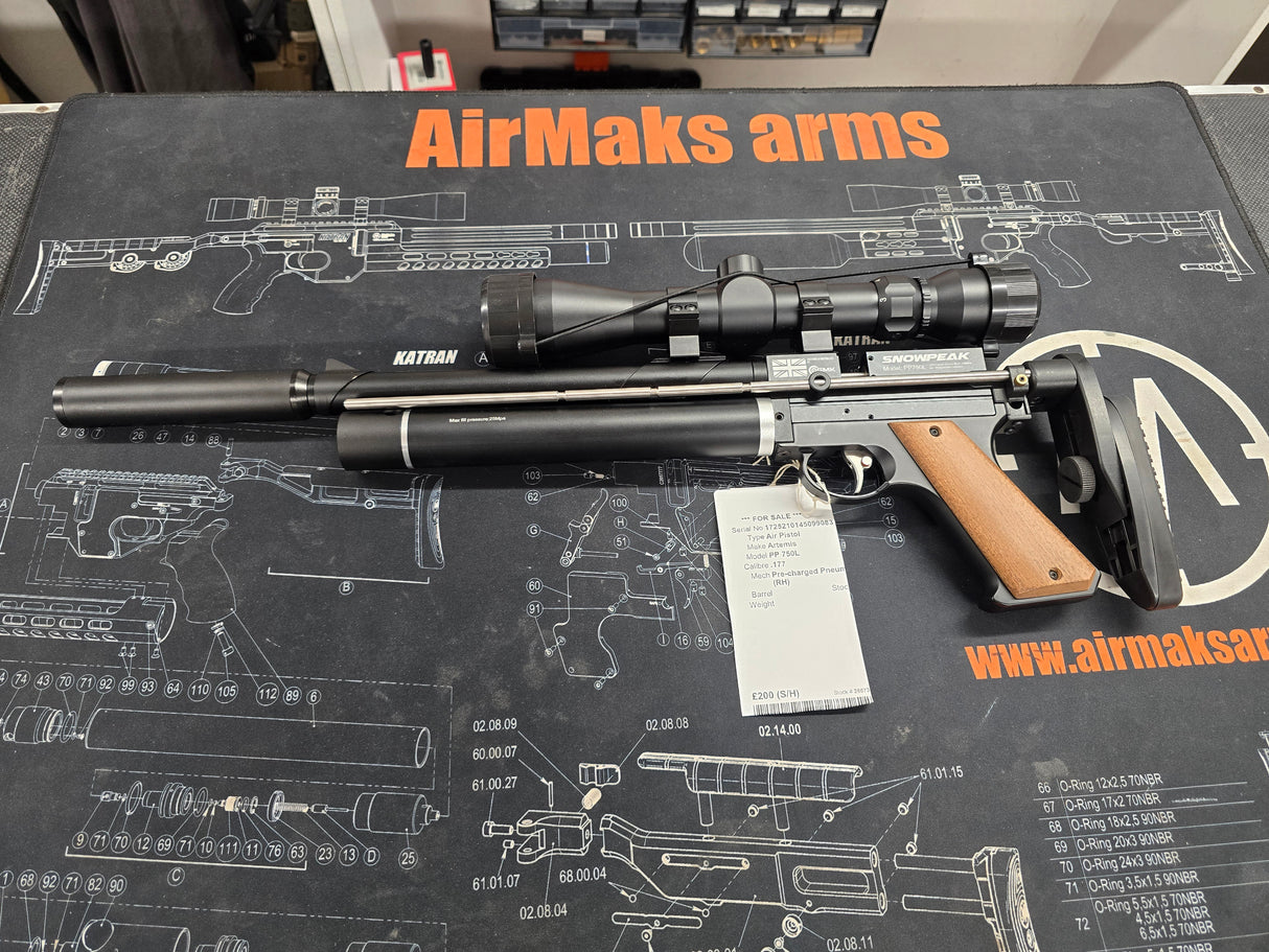Second hand SMK PP750L .177