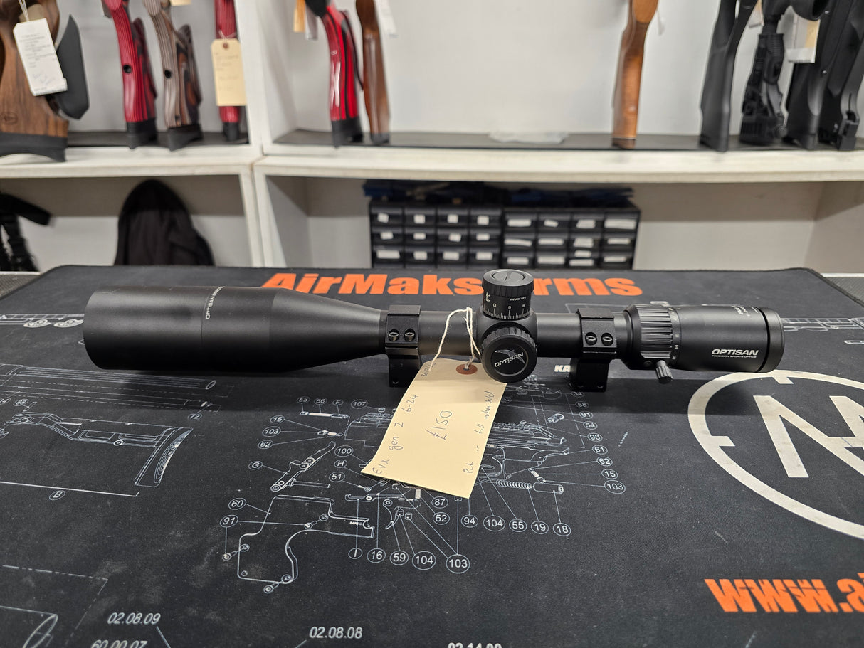 Second hand Optisan EVX G2 6-24x50 FFP