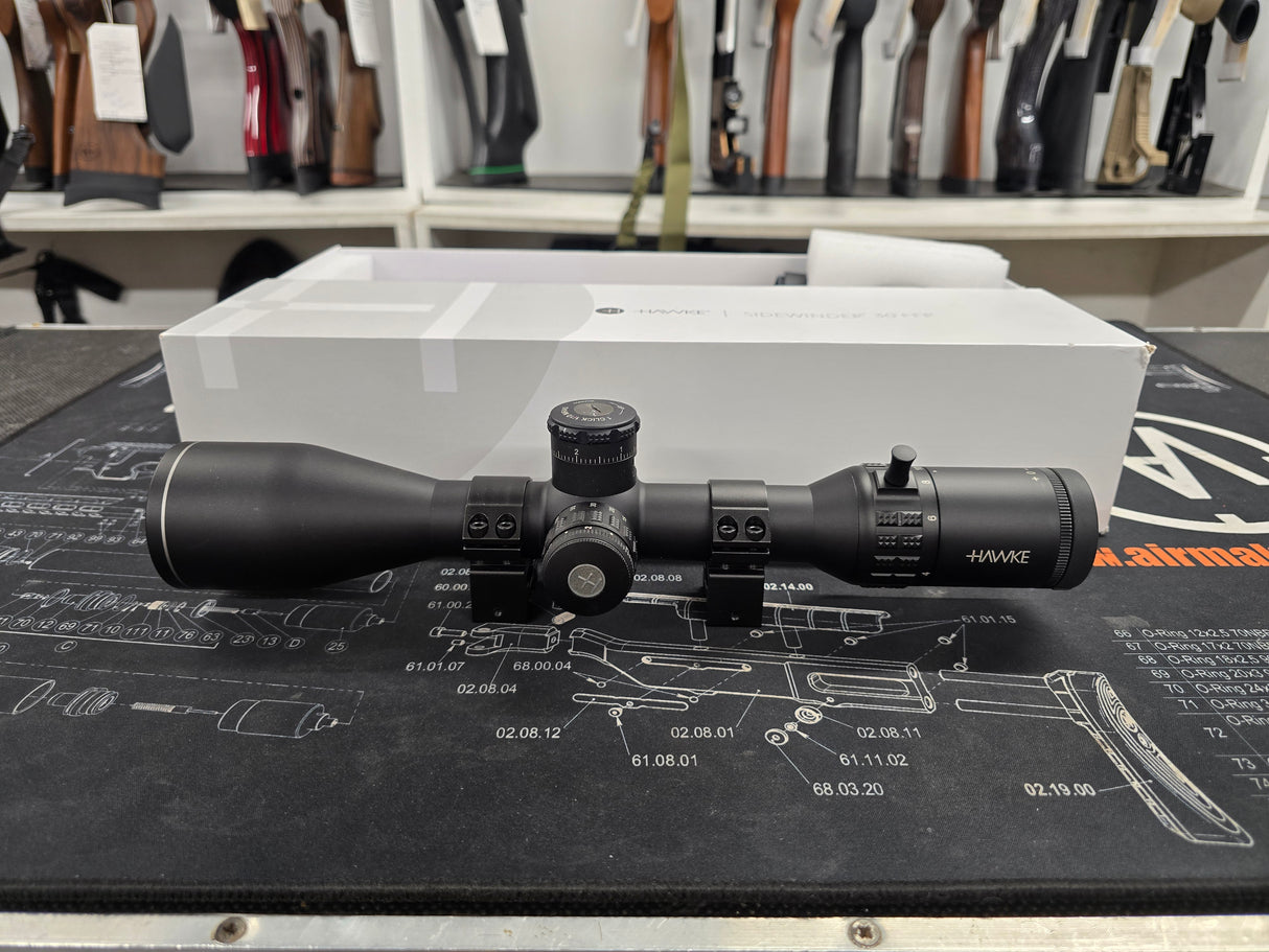 Second hand Hawke Sidewinder H5 FFP 4-16x50