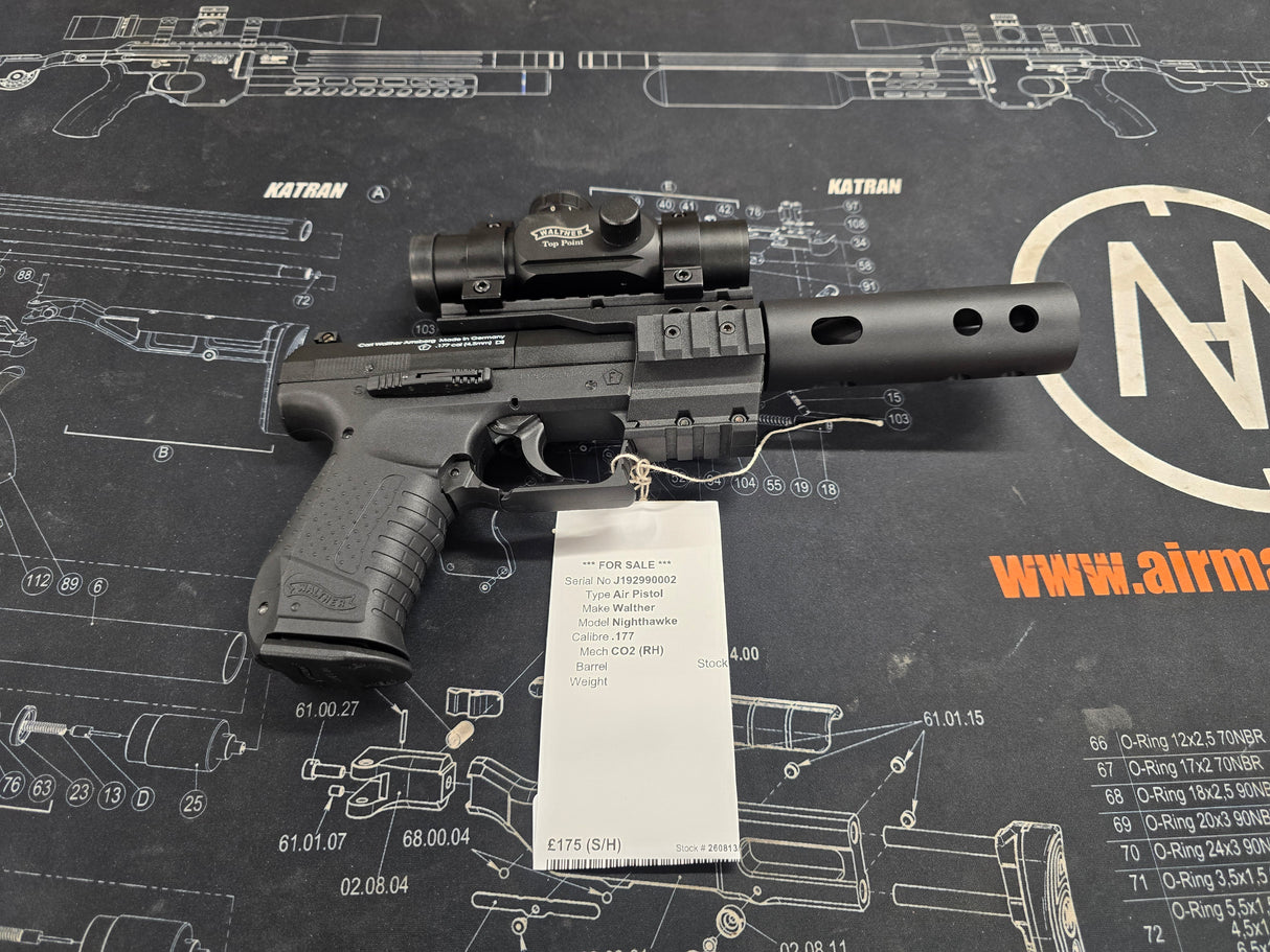 Second Hand Walther CP99 Night Hawke .177