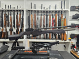 Second hand RAW TM1000 black laminate benchrest .177