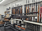 Second hand RAW TM1000 black laminate benchrest .177
