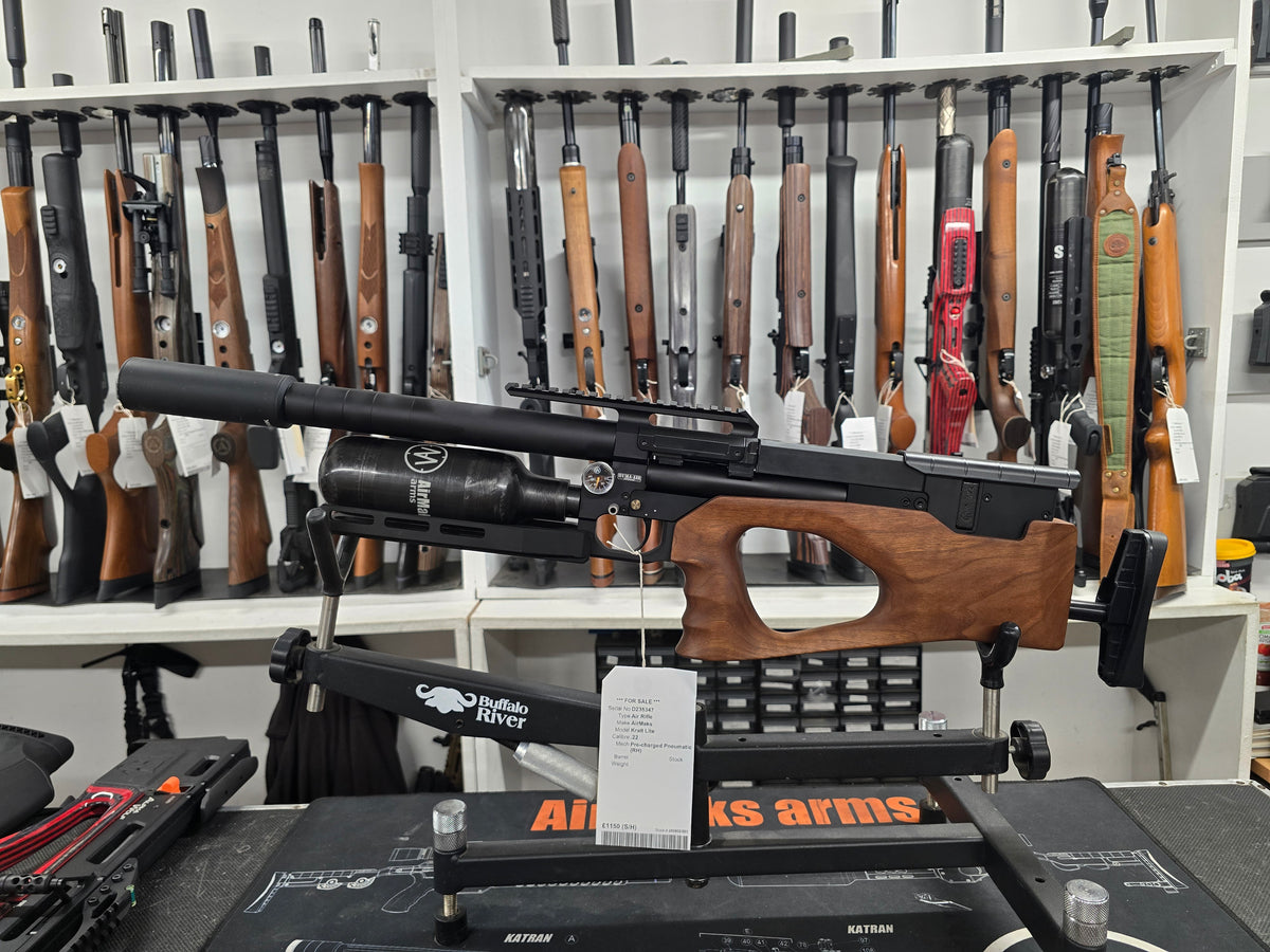 Second Hand Airmaks Krait lite walnut .22