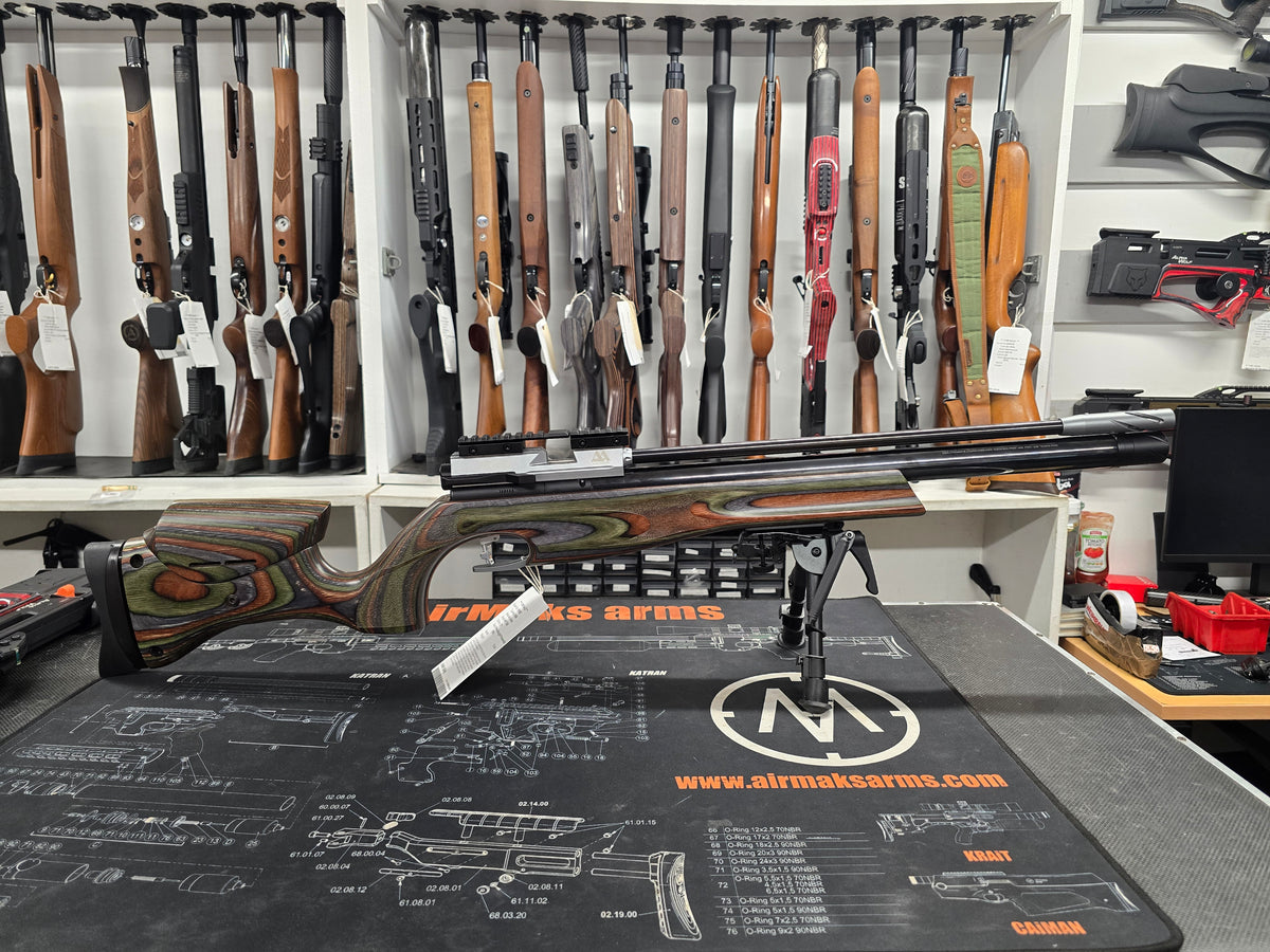 Second Hand Air Arms HFT 500 Green Laminate .177