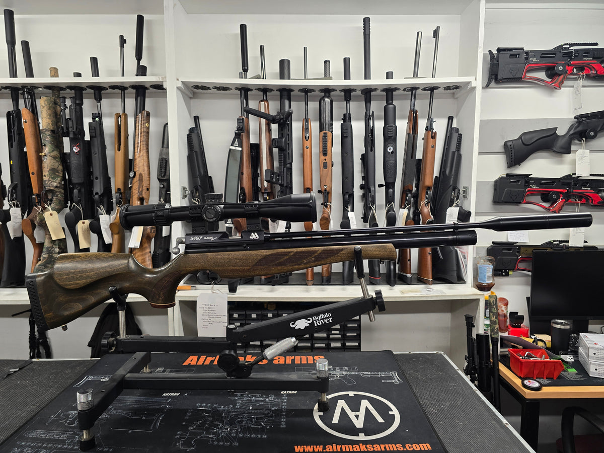 Second hand Air Arms S400 superlite .22