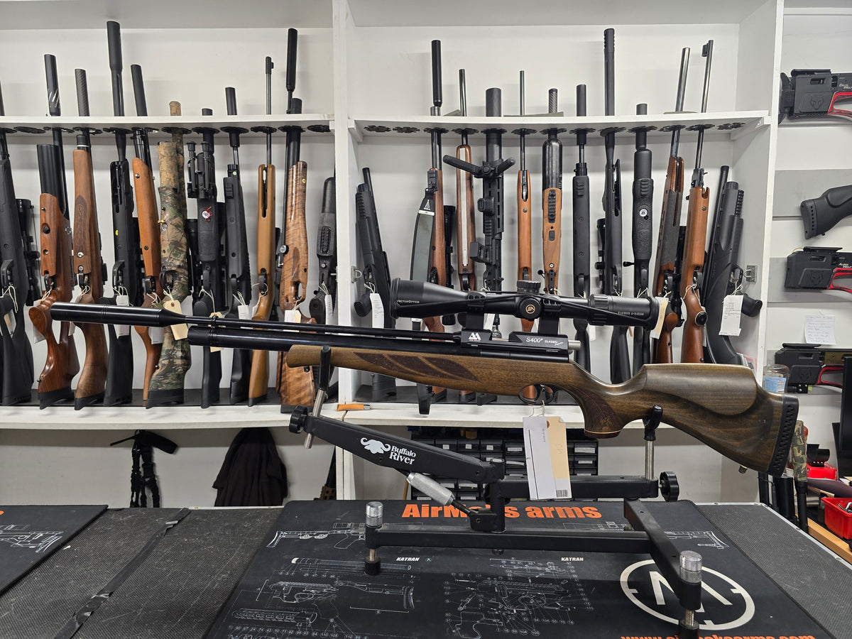 Second hand Air Arms S400 superlite .22