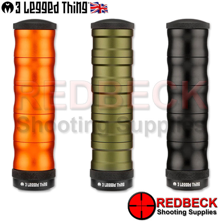 3 LEGGED THING Reservoir Mod Short Front View Showing all available colours 
