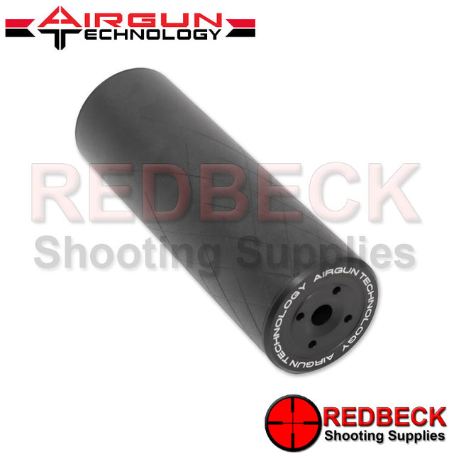AGT Liska Silencer Suppressor for VIXEN 2 Showing The Overall Look Of The Moderator And The Writing Located At The End Of The Mod. 