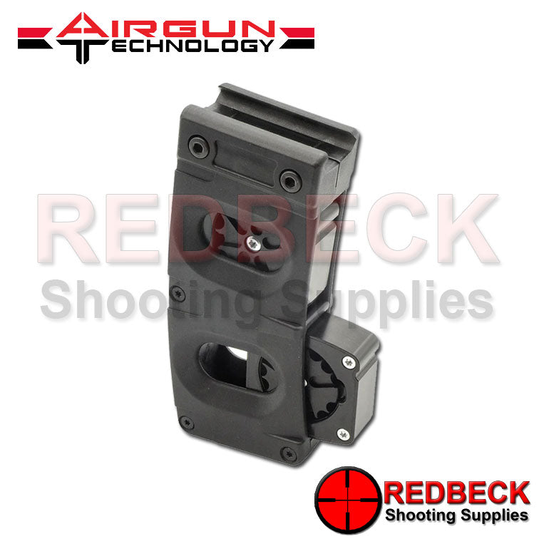 Black AGT Vixen magazine holder with picatinny attachment