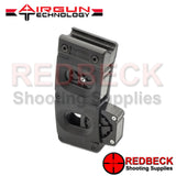 Black AGT Vixen magazine holder with picatinny attachment