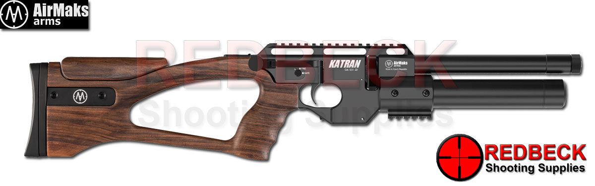 AIR MAKS KATRAN SUB COMPACT WALNUT AIR RIFLE – Redbeck Shooting Supplies