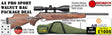 Air Arms&nbsp;Pro Sport Walnut air rifle
Hawke 3-12x50 AO IR Scope
Match Mounts
Buffalo River Gun Bag