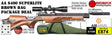The Air Arms S400 Superlite Traditional Brown Bag package deal. The deals includes a Air Arms Silencer, Hawke 3-12x50 AO IR Scope, Match Mounts, Fill Valve, Pellets, Targets and Air Rifle Bag.