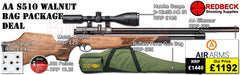 Hawke Vantage 3-12x50 AO IR Scope
Match Mounts
2 Magazines
Fill Valve
Buffalo River bag
Pellets
Targets