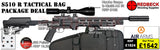 Air Arms S510 Tactical package deal includes a Air Arms Silencer, Hawke 3-12x50 AO IR Scope, Match Mounts, Fill Valve, Pellets, Targets and Air Rifle Bag.