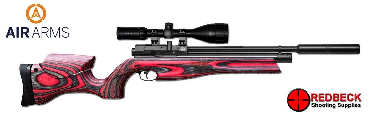 Air Arms S510 Ultimate Sporter Red Laminate Regulated – Redbeck ...