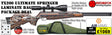 Air Arms TX200 Ultimate Springer Laminate Stock air rifle
Hawke 3-12x50 AO IR Scope
Match Mounts
Buffalo River Gun Bag
JSB Pellets
Targets
