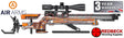 Air Arms XTI 50 FT Field Target Air Rifle orange laminate rh view