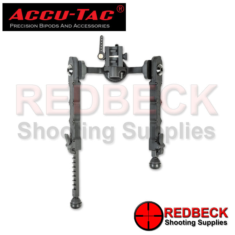 Accu-Tac FC-5 G2 Air Rifle And Rifle Picatinny Bipod Overall View Showing Most Of The Key Features Of The Bipod. 