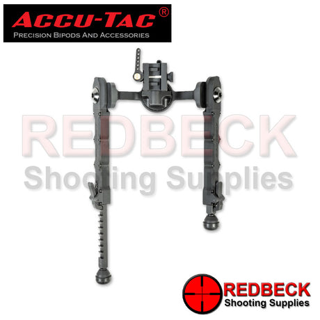 Accu-Tac FC-5 G2 Air Rifle And Rifle Picatinny Bipod Overall View Showing Most Of The Key Features Of The Bipod. 