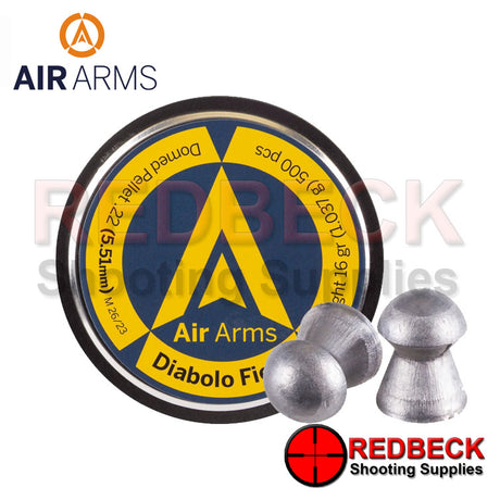 Air Arms Diablo Field Pellets Showing The New Style Of tin. 