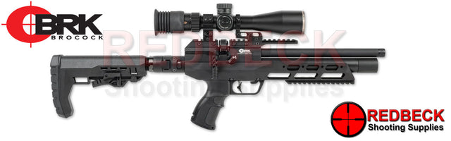 BRK Ranger XR2 Compact Synthetic Air Rifle Right Side View Showing the new underrail.