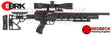 BRK Ranger XR2 Tactical Synthetic Air Rifle Right Side View Showing the adjustable power wheel and the adjustable but stock making it ideal for target shooters. 