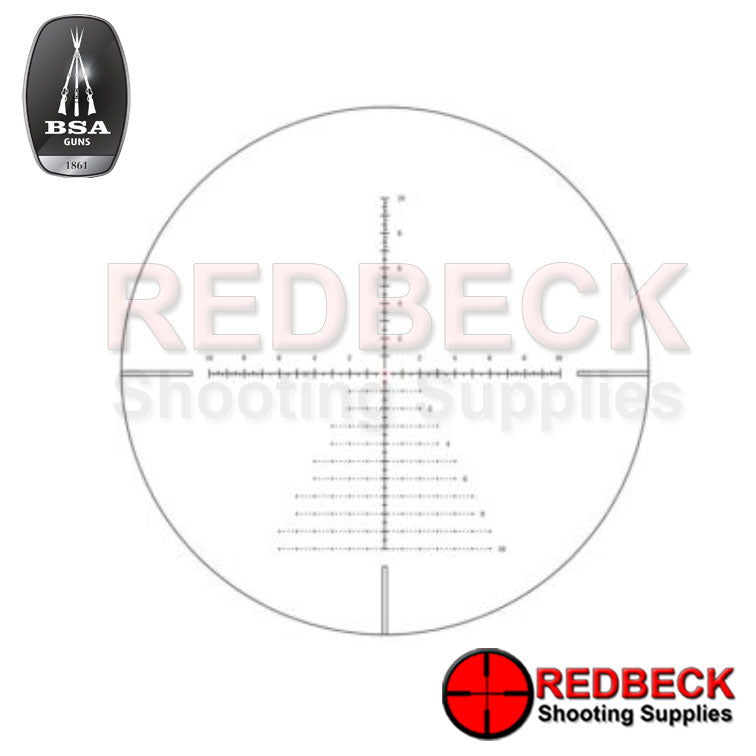 BSA Armoury 6-24×44 Compact IR SFP SF Scope reticle type