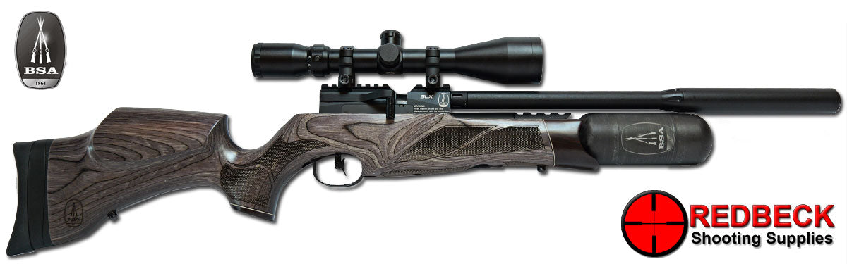 BSA R12 SLX Side Lever PMG Black Pepper Laminate Stock Air Rifle ...