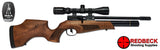 BSA Ultra CLX Walnut side lever air rifle shown from the right hand side
