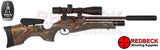 BSA ULTRA Pro Air Rifle Wilderness Edition with Green Laminate Stock shown from right hand side.