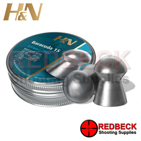 Baracuda 15 Tin Showing The Pellets And The Tin They Come In. 