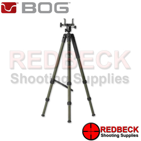 Bog Death Grip Infinite Aluminium Extended View Showing The Tripod 