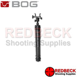 Bog DeathGrip Sherpa Collapsed View Showing How The Bipod Sits In Its Compact Form.