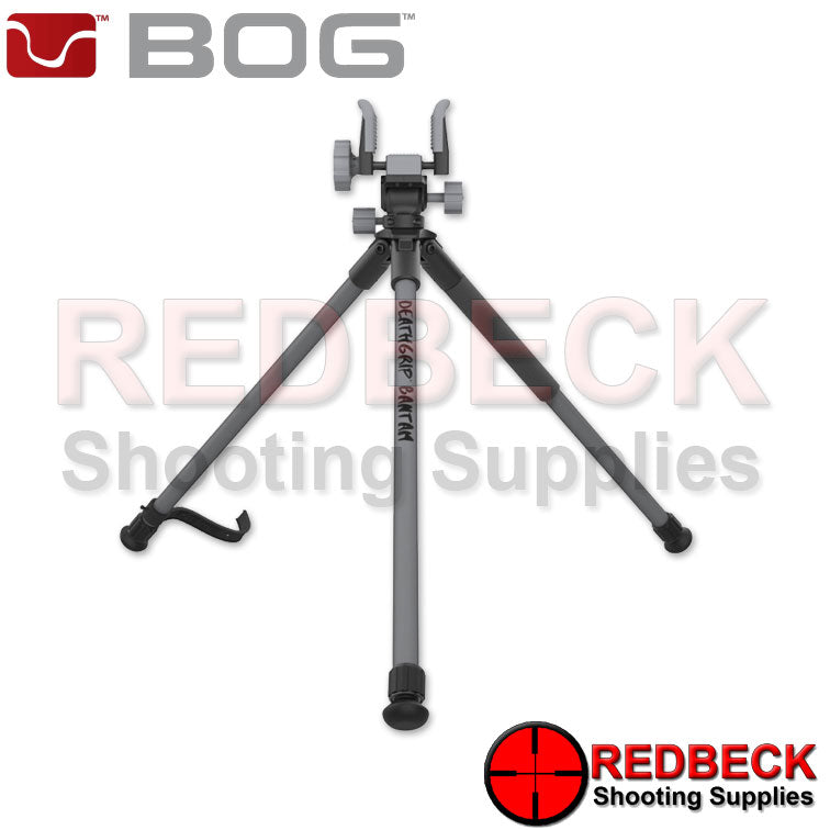 Bog Deathgrip Bantam Front View Showing The Bipod In Its Standard Opened Position 