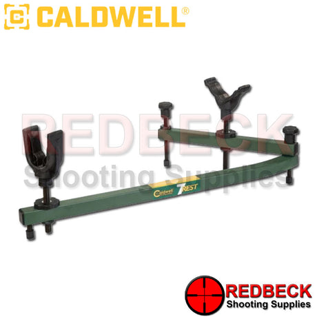 Caldwell 7 Rest Rear View Showing The Rubber Front And Rear Cradle.