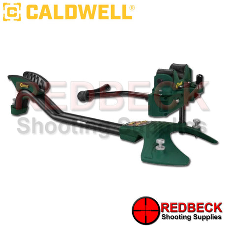 Caldwell Fire Control Full length Rest-Front View Showing the durable steel tubes that connect the front to the rear