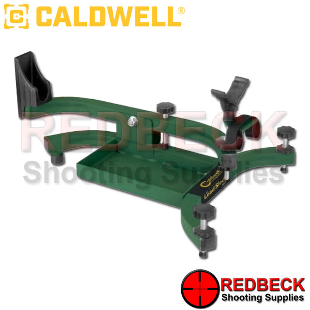 Caldwell Lead Sled Solo Front View Showing the Heavy duty steel construction.