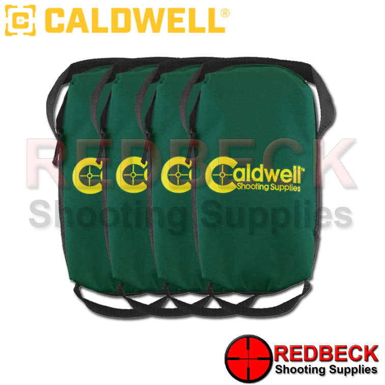 Caldwell Lead Sled Weight Bag Standard 4pk Front View Showing the small bags.