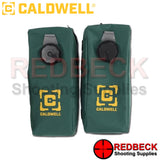 Caldwell Lead Sled Weight Reservoir 2pk Showing the cordura nylon shell.